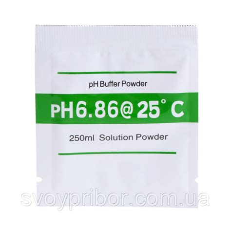 Калибровочный раствор для ph метра - pH 6.86 (стандарт-титр) 250 мл ...