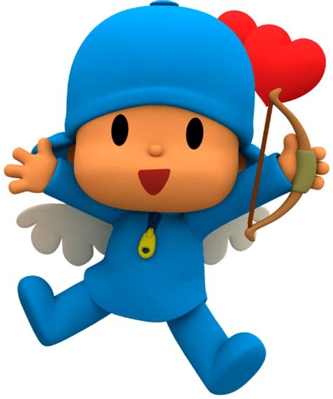 Pocoyo Valentine Transparent Png Stickpng