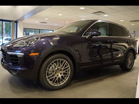 Purple Porsche Cayenne For Sale Used Cars On Buysellsearch