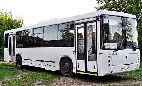 НефАЗ-5299 (пригородные) цены и характеристики, фотографии и обзор