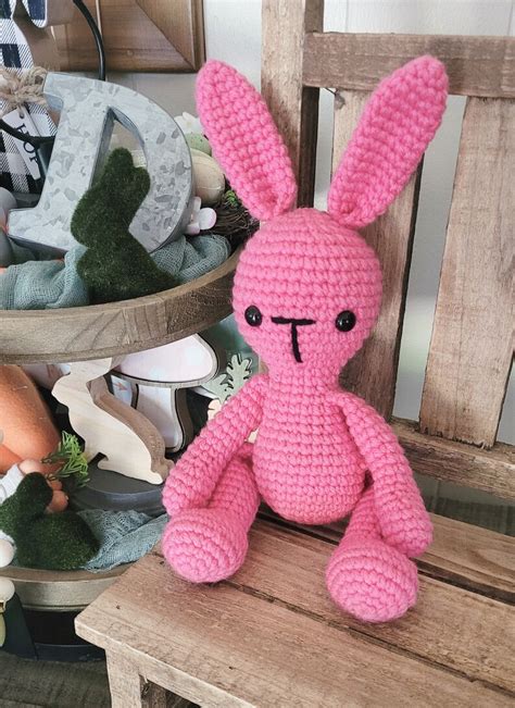 Handmade Bunny Rabbit Stuffed Animal T Etsy