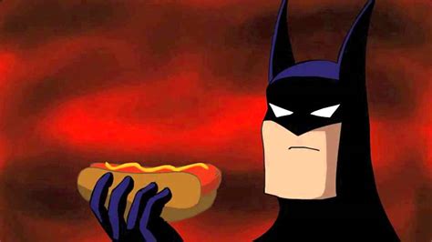 Batman Eats A Hotdog To Killing Me Softly Youtube