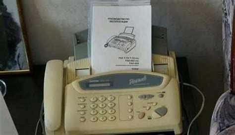 Телефонный факс Brother fax-555 | Festima.Ru - Мониторинг объявлений