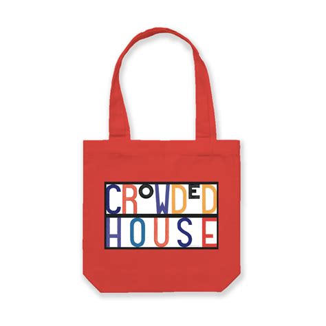 Gravity Stairs Red Tote On Crowded House Online Store