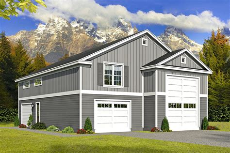 Rv Garage With Living Space A Plus 68599vr Architectural Designs House Plans