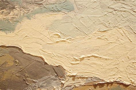 Oil Painting Close Up Texture With Brush Strokes Stock Photo Image Of