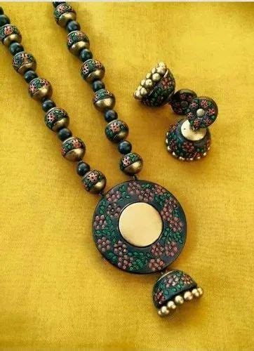 Terracotta Necklace Set Size Adjustable At Rs Set In Bengaluru