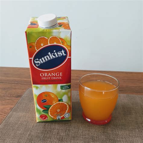 Sunkist Orange Fruit Drink Reviews Abillion