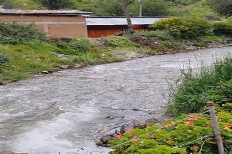 ¡atención Aumenta Caudal Del Río Blanco En Distrito De Chicla Y Se Ubica En Nivel Naranja