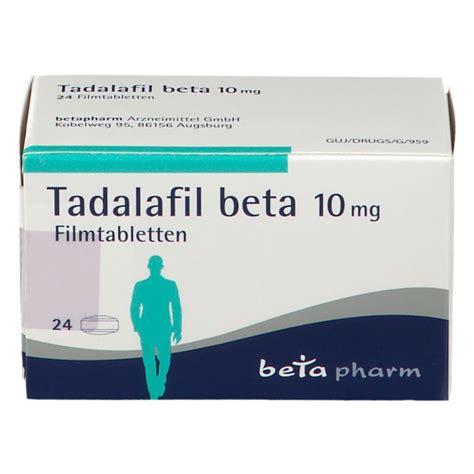 Tadalafil Beta 10 Mg 24 St Mit Dem E Rezept Kaufen Shop Apotheke