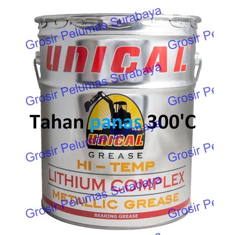 Jual Unical Lithium Complex Grease Ep Nlgi Hitemp High Temperature Hi