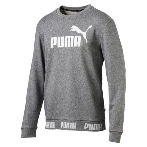 Puma Bluza M Ska Amplified Crew Tr Szary Rozmiar L Puma