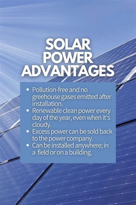 Solar Power Advantages | Solar solutions, Solar power, Solar energy system