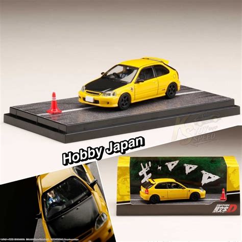 Hobby Japan Honda Civic Ek Todo Juku Tomoyuki Tachi Initial