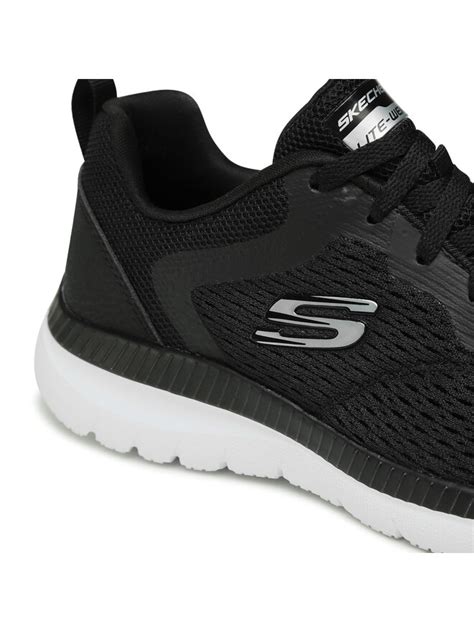 Zapatillas Skechers Quick Path 12607 BKW Negro Zapatos Es