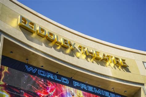 Famous Dolby Theater in Hollywood - Home of the Oscars - LOS ANGELES ...