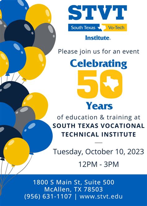 South Texas Vo-Tech 50-Year Anniversary Ceremony & Ribbon Cutting - McAllen Chamber of Commerce