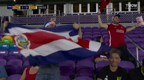 Gol Anota Para Costa Rica Joel Campbell Tudn Copa Oro Tudn