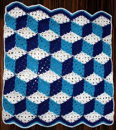 22 Mycrochet Tumbling Blocks Ideas Tumbling Blocks Crochet Patterns