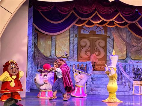 Photos And Videos Beauty And The Beast Stage Show Reopens At Disneys