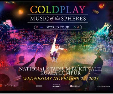 Coldplay Ticket Tickets Vouchers Event Tickets On Carousell