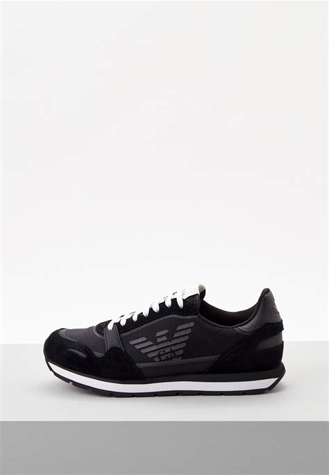 Кроссовки Emporio Armani, цвет: черный, RTLABY830801 — купить в ...