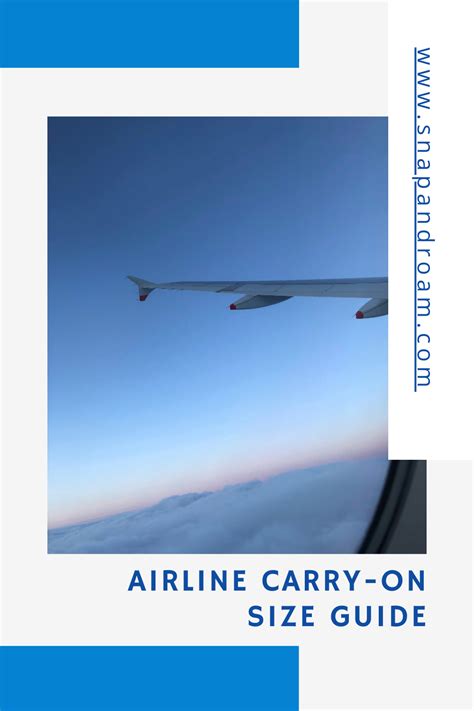 This airline carry-on size guide has all the details you need in one ...