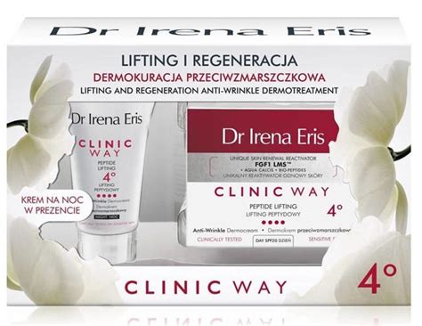 Dr Irena Eris CLINIC WAY 4 Lifting peptydowy SPF20 krem na dzień 50ml