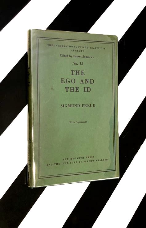 The Ego and the Id by Sigmund Freud (1950) hardcover book