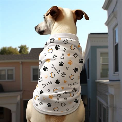 Camiseta Blanca Sublimable Para Mascota Personalizable