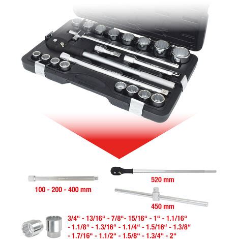 Ks Tools Coffret De Douilles Pcs Pans