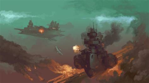 Sneak Attack by MikeDoscher on DeviantArt | Airship art, Dieselpunk ...