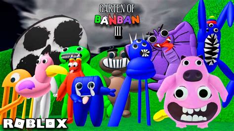 Garten Of Banban Obby New Update New Scary Obby Full Game Secret