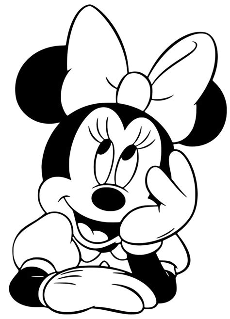 Desenhos Da Minnie Para Colorir Encante Se A Magia Do Universo Disney