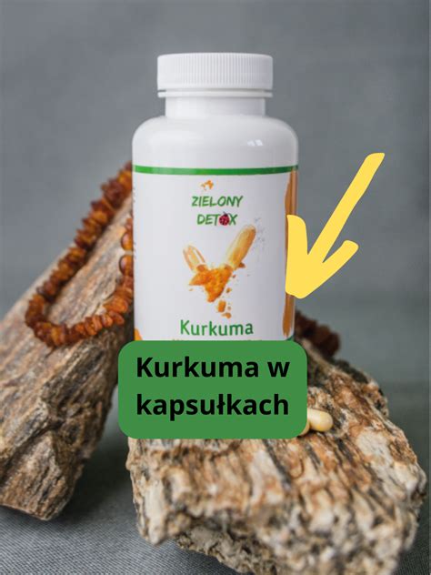 Kurkuma Kapsułki Zielony Detox Joanna Manikowska