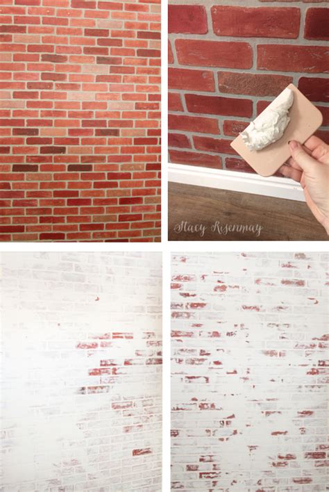 How To Diy Faux Brick Wall Artofit