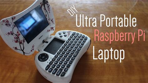 DIY Ultra Portable Raspberry Pi Laptop #piday #raspberrypi @Raspberry ...