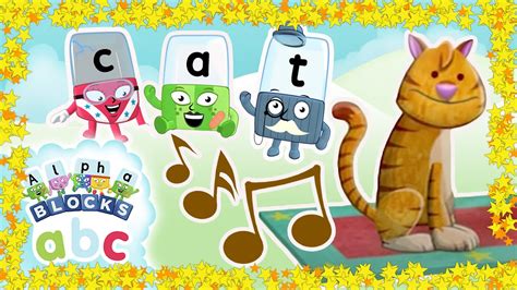 Alphablocks The Cat Sat On The Mat Songs For Kids Singalong