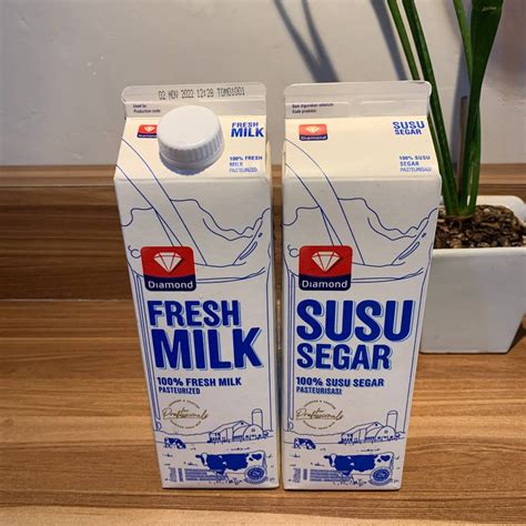 Jual Diamond Susu Segar Fresh Milk Plain 946 Ml Pasteurised