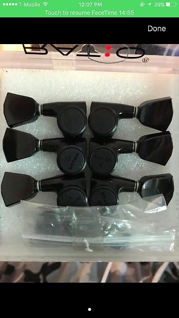 Gotoh Locking Tuners 3x3 Les Paul Black Reverb Uk