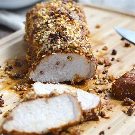 Pecan Crusted Pork Tenderloin Cooking With Curls