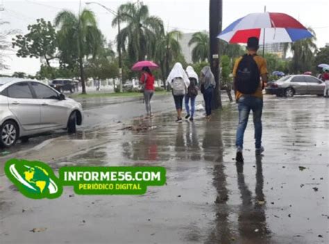 Onda tropical y una vaguada continuarán generando lluvias este martes