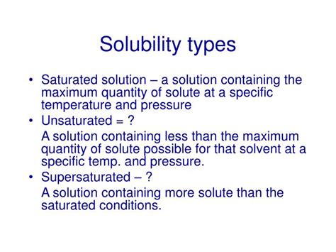 PPT - Solubility and Solubility curves PowerPoint Presentation - ID:854841