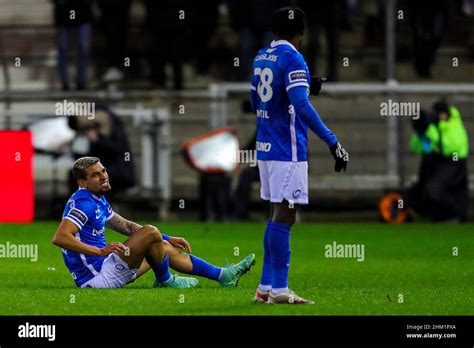 GENK BELGIUM FEBRUARY 6 Daniel Munoz Of KRC Genk During The Jupiler