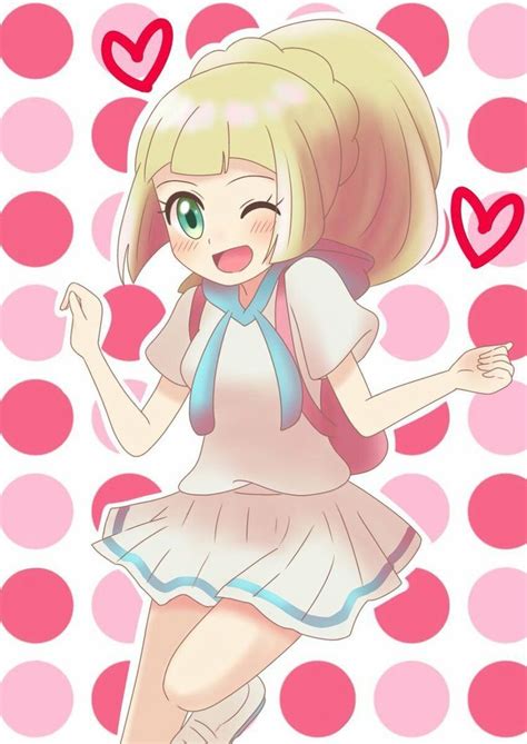 Lillie Pok Mon Sun And Moon Pokemon Personajes Arte Pokemon Lylia