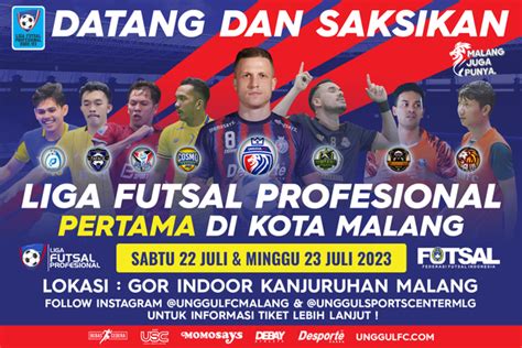 Tiket Pro Futsal League Series Malang Unggul Fc Harga Promo