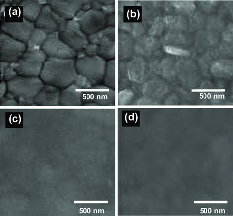 Top View Fesem Images Of A Perovskite B Sb S C Cu Sbs