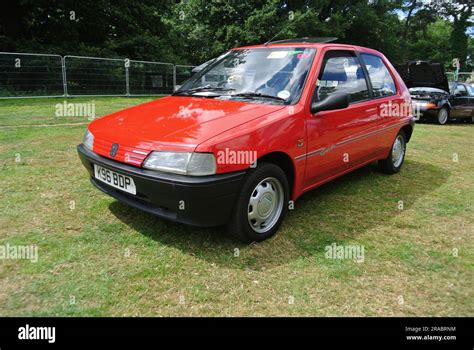 A 1992 Peugeot 106 XN Parked On Display At The 47th Historic Vehicle