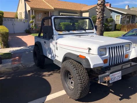 1991 Jeep Wrangler Yj Vin 2j4fy19pxmj151778 Classiccom