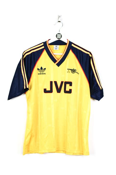 1988-91 Arsenal away jersey - L • RB - Classic Soccer Jerseys